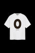 Simple Letter Flocking Cool All-Match Loose Short-Sleeved T-Shirt